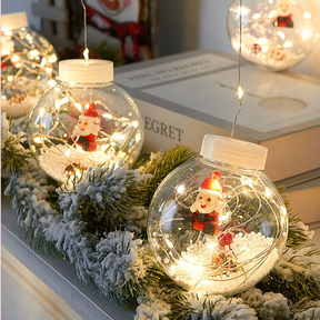 Varal de Luzes Decorativas Natal com 10 Bolinhas | Canto Decor