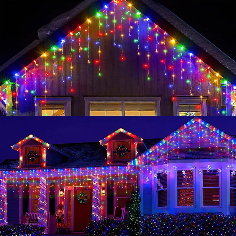 Cascata de Luzes LED de Natal 5m | Canto Decor