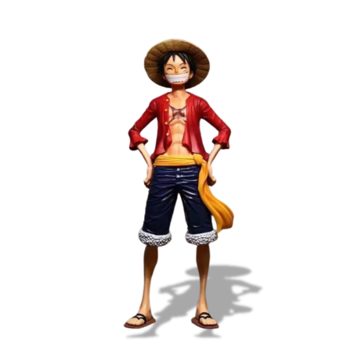 Boneco Luffy One Piece anime | 27cm | Figura de ação macaco luffy clássico brinquedo vivo decoração