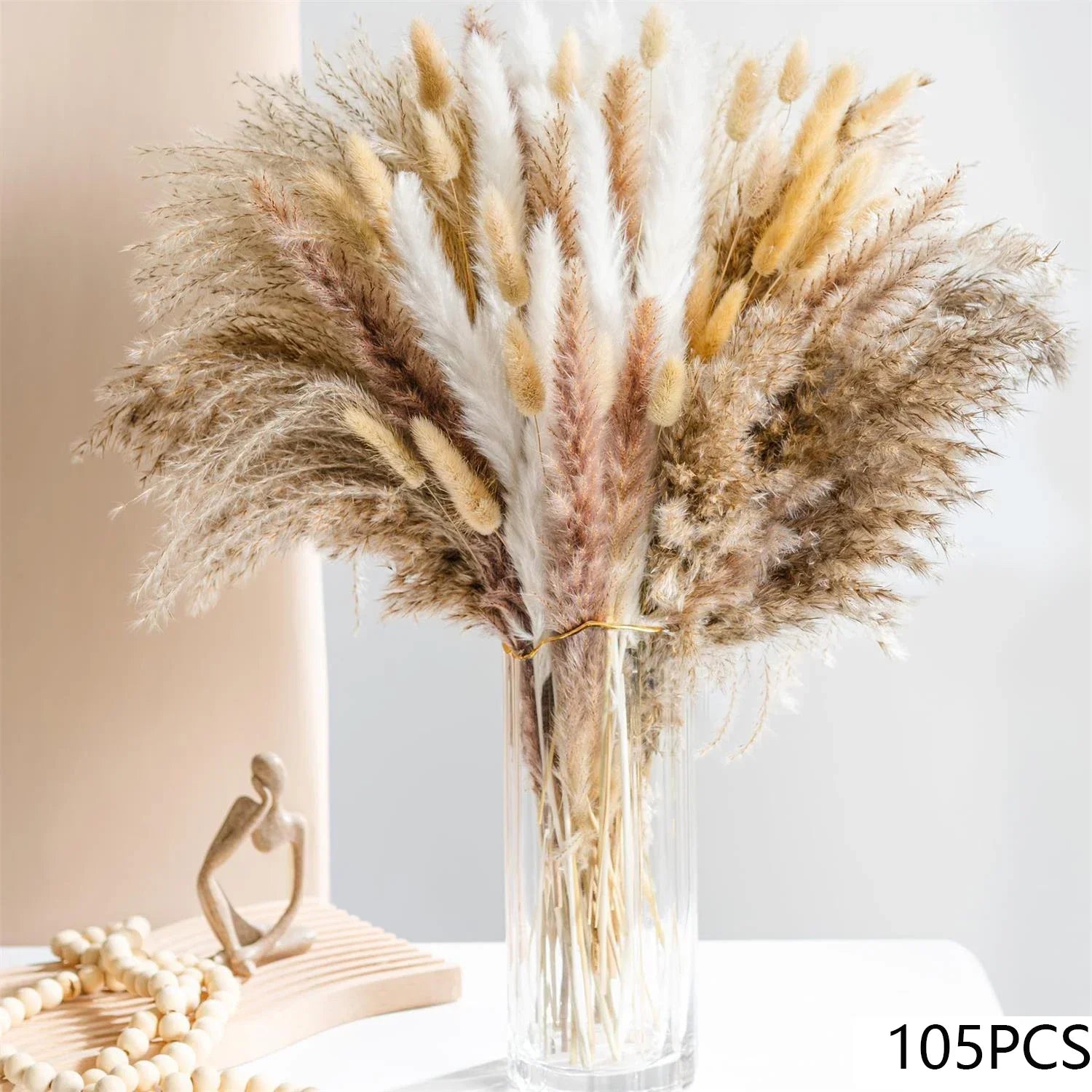 Buquê de Pampas Secas Naturais | Canto Decor