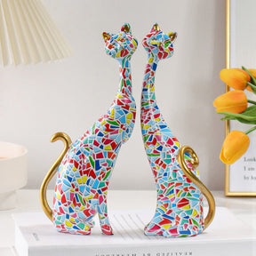 Ornamento Gatos em Cores - OFERTA LEVE 2 PAGUE 1