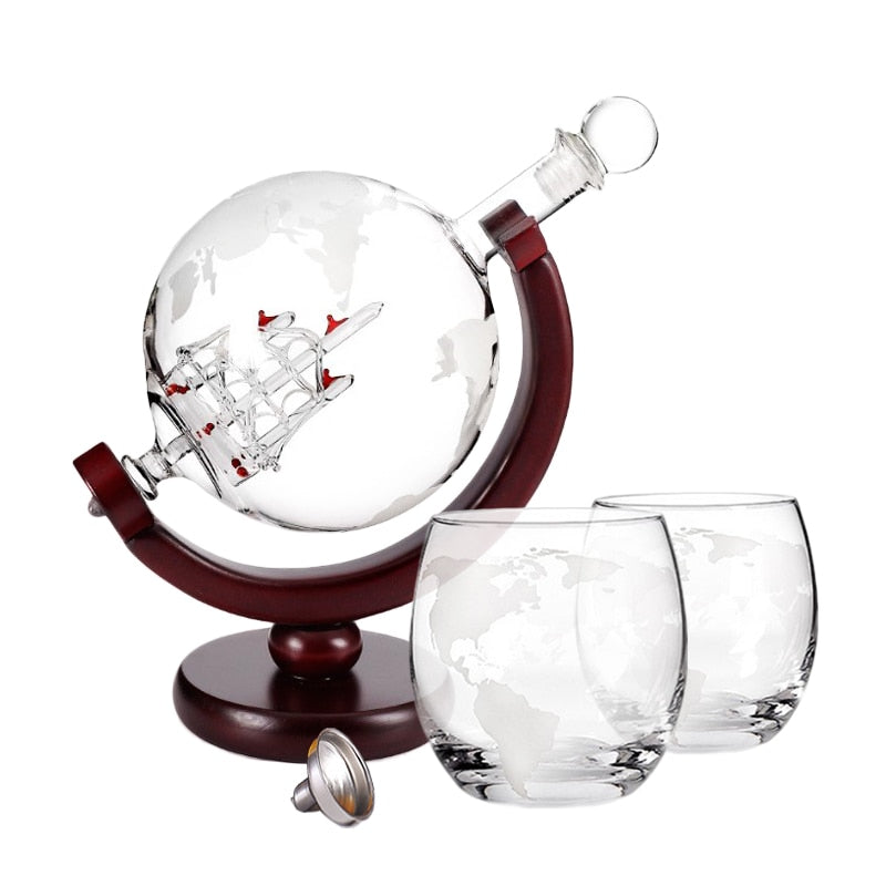 Decanter de Globo para Whisky