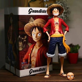 Boneco Luffy One Piece anime | 27cm | Figura de ação macaco luffy clássico brinquedo vivo decoração