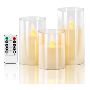 Velas Artificiais - Conjunto com 3 Peças