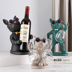 Ornamento Bulldog Porta Taças