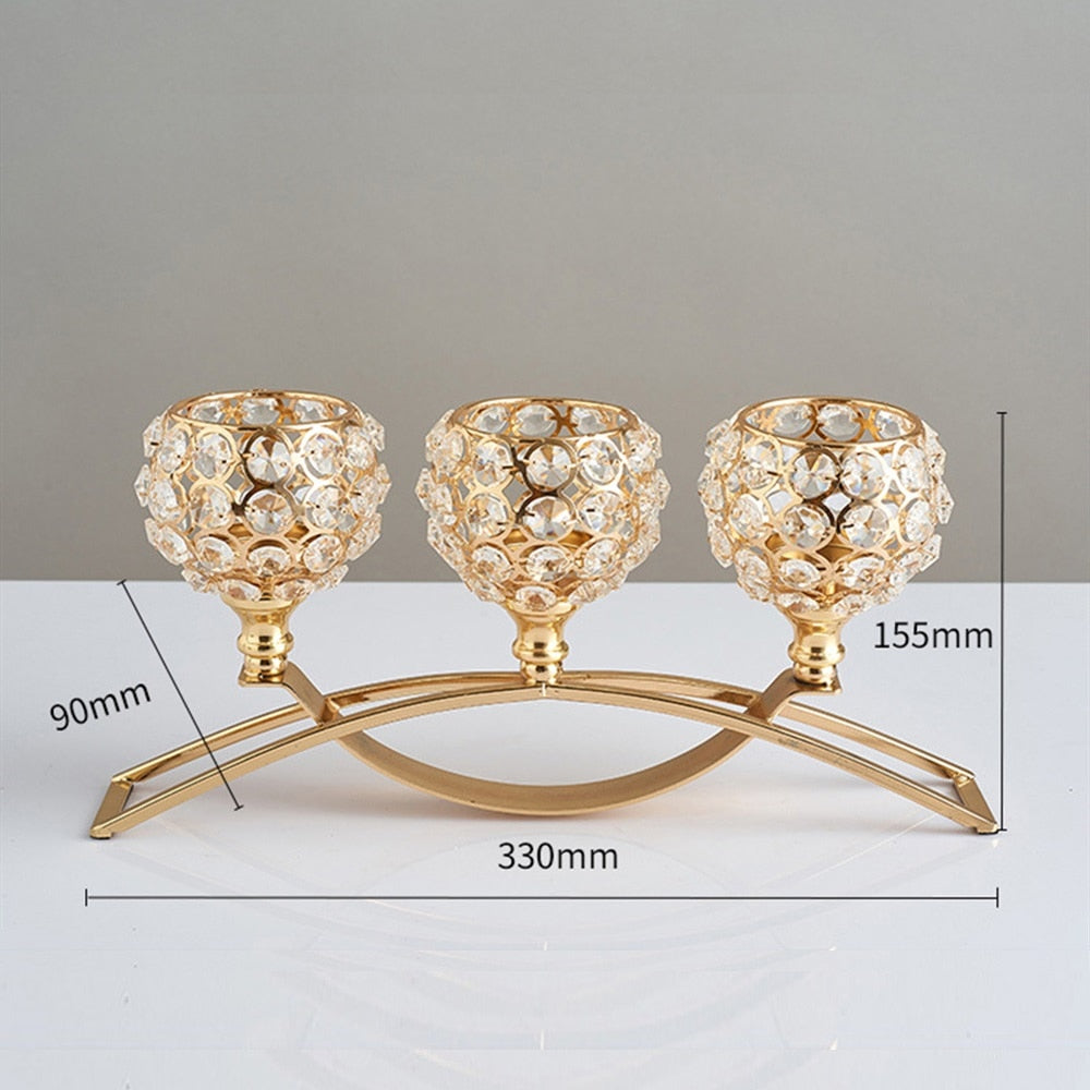 Candelabro Decorativo Linha LUX Trio